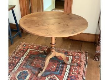 Country Queen Anne Maple Tea Table (CTF10)