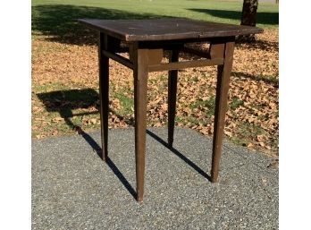 19th C. Country Painted Pine Stand (CTF10)