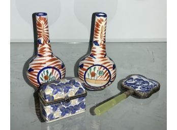 Asian Porcelains 4 Pcs (cTF10)