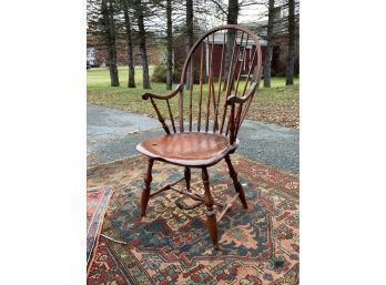 18th C. Rhode Island Windsor Arm Chair (CTF10)