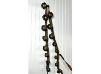 Large Antique Strand Of Sleigh Bells (CTF10)