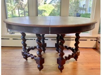 Antique Oak Dining Table (CTF20)