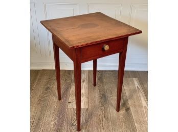 Federal Inlaid Cherry One Drawer Stand (CTF10)
