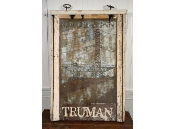 Vintage NJ Tavern/Inn Sign, New Dock Inn - Truman  (CTF10)