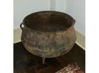 Antique Footed Cast Iron Cauldron (CTF10)