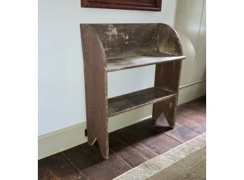 Antique Two Tiered Bucket Bench (CTF10)