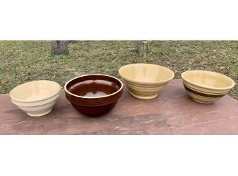 Yellow Ware And Other Bowls (CTF10)