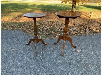 Two Antique Candlestands (CTF10)