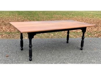 Finely Crafted VT Made Cherry Dining Table, M.W. Tulloch (CTF30)