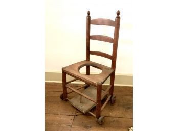 19th C. Primitive Chair (CTF10)