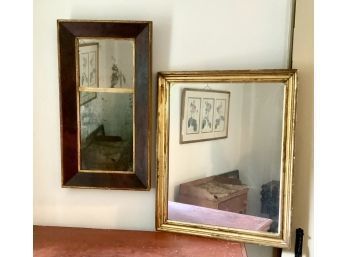 Two 19th C. Wall Mirrors (cTF10)