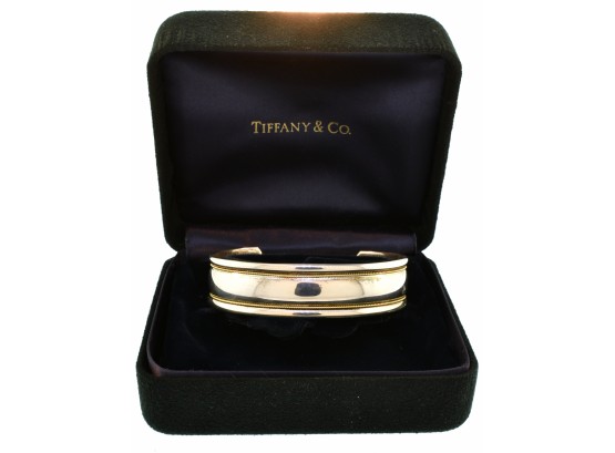 Tiffany & Co. Sterling And 18k Gold Cuff (CTF10)