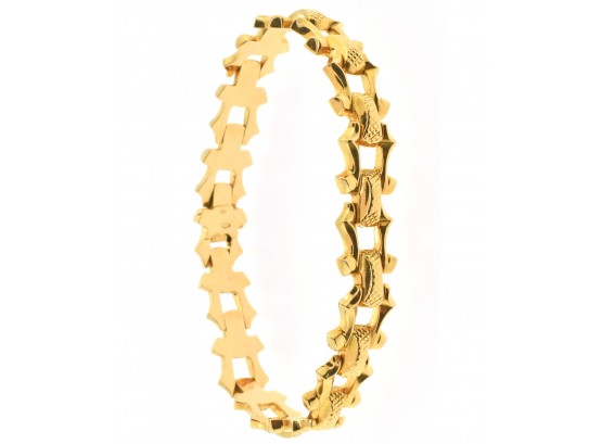 18k Gold Link Bracelet (CTF10)