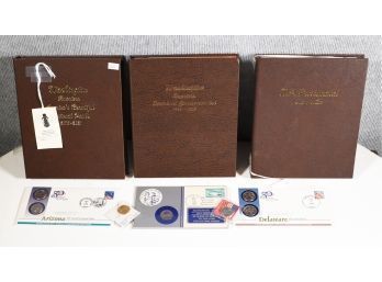 Assorted Lot: US State Quarters, National Park Quarters And Presidential Dollars (CTF10)