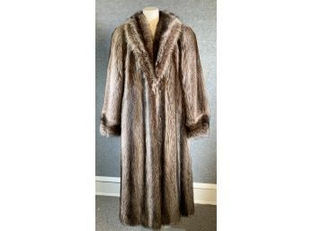 Fine Full Length Raccoon Coat, Berkshire ( CTF10)