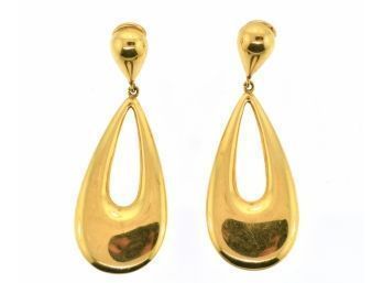 18k Gold Italian Earrings (CTF10)