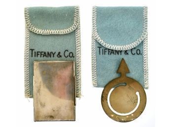 Tiffany & Co. Sterling Stamp Case And Book Mark (CTF10)