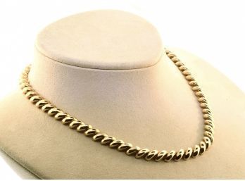 14k Gold San Marco Necklace  (CTF10)