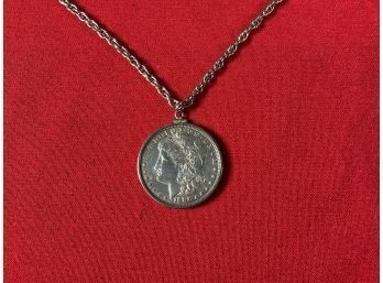1886 Silver Dollar Pendant (CTF10)