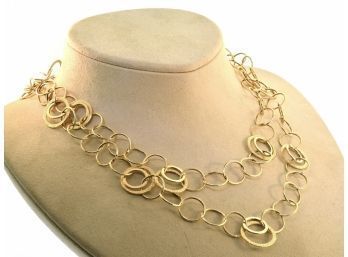 Long 14k Gold Necklace (CTF10)
