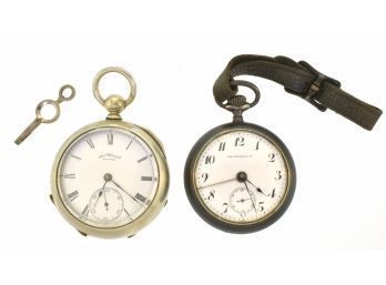 Two Large Antique Pocket Watches (CTF10)