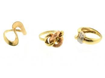 Three 14k Gold Rings (CTF10)
