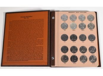 Complete Set Of Mint State Kennedy Half Dollars In Album, 1964-2017 (CTF10)