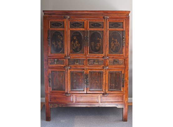 Vintage Imported Chinese Court Cupboard (CTF40)