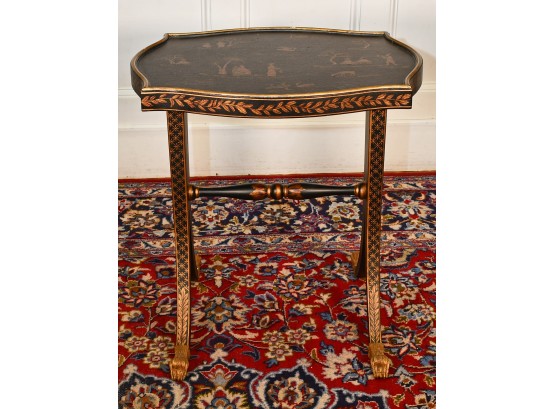 L & JG Stickley Japanned Tray Top Table/stand (CTF20)