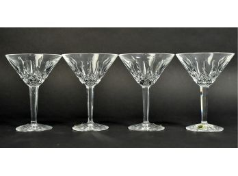 Waterford Lismore Crystal Martini Glasses (CTF10)