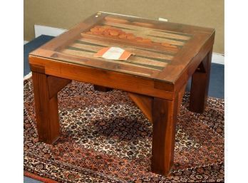 Custom Redwood Backgammon Table (CTF20)