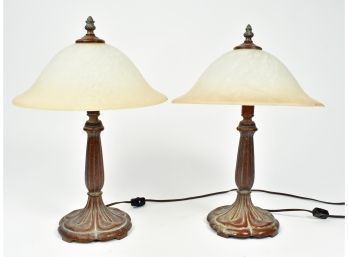 Vintage Glass Shades Table Lamps (CTF10)