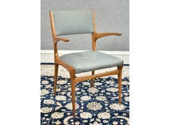 Mid-century Walnut Arm Chair (CTF10)