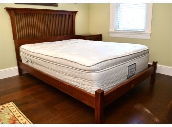 Modern Stickley Arts & Crafts Style Full Size Bed, $2,000 New (CTF50)