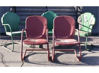 Vintage Outdoor Metal Chairs (CTF40)