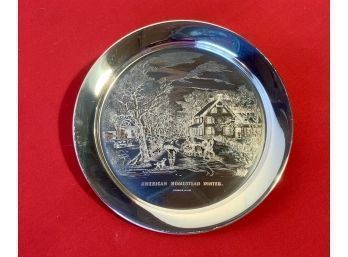 Danbury Mint Sterling Collectors Plate (CTF10)
