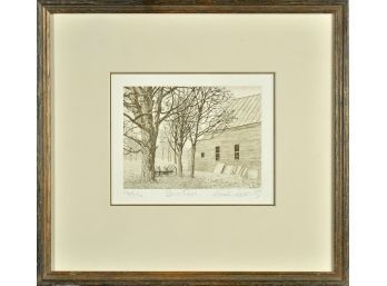 Two Pencil Signed Etchings (cTF10)