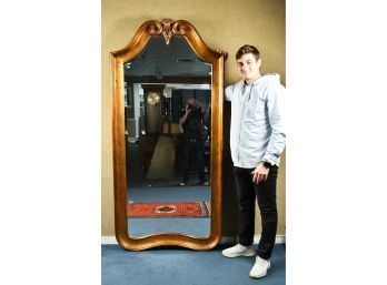 Exceptional Carved And Gilt Decorated Pier Mirror (CTF30)