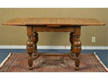Antique Oak Refectory Style Dining Table (CTF30)
