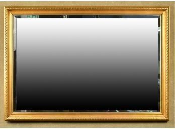 Bevelled Glass Gold Gilt Framed Mirror  (CTF20)