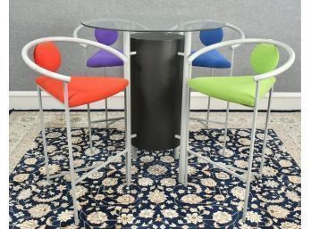 Ettore Sottsass Cafe Table And Four Chairs (CTF50)