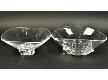 Two Steuben Art Glass Bowls (CTF10)