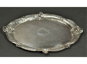 Continental Silver Serving Tray, 22 Ozt (CTF10)