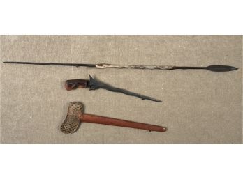 Indonesian Short Sword & African Spear (CTF10)