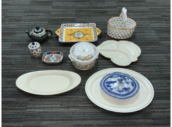 Ceramics, Lenox, Ainsley And More 10 Pcs.(CTF10)