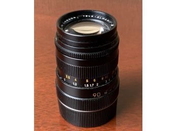 Leica Tele Elmarit-M 90mm F/2.8 Lens In Black (CTF10)