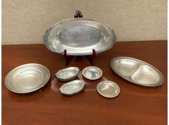 Sterling Dishes, 17 Pieces, 24.5 Ozt (CTF10)