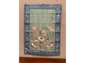 Antique Chinese Embroidered Silk Panel (CTF10)