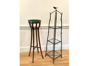 Vintage Fern Stand & Iron What-not (CTF20)