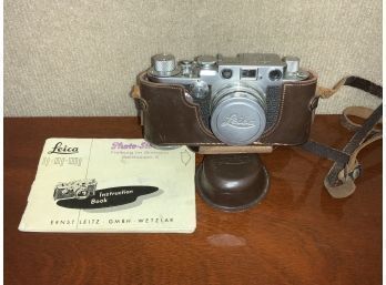 1954 Leica IIIf 35mm Film Camera With 50mm Lens (CTF10)